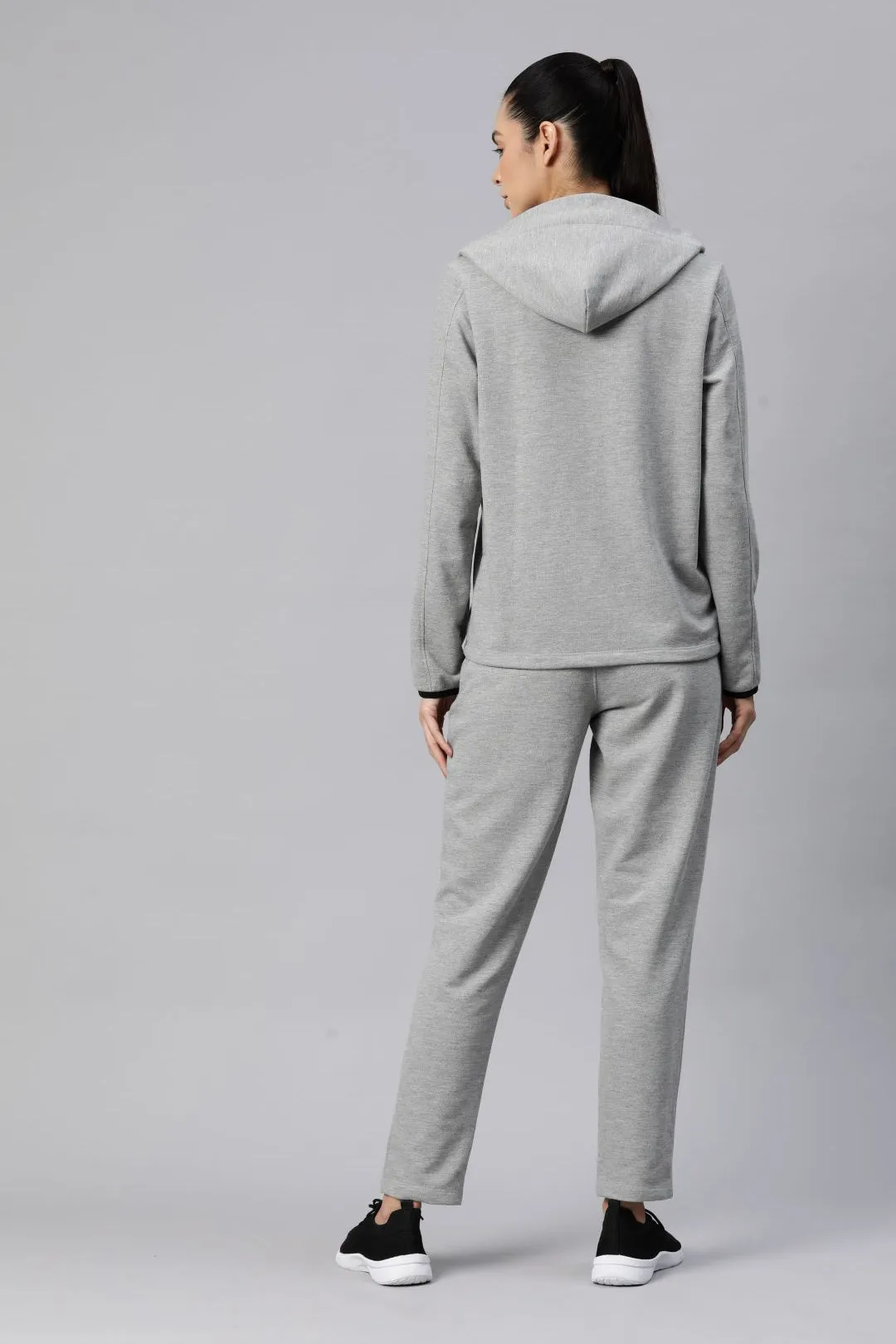 Alcis Women Warm Motion Solid Tracksuit