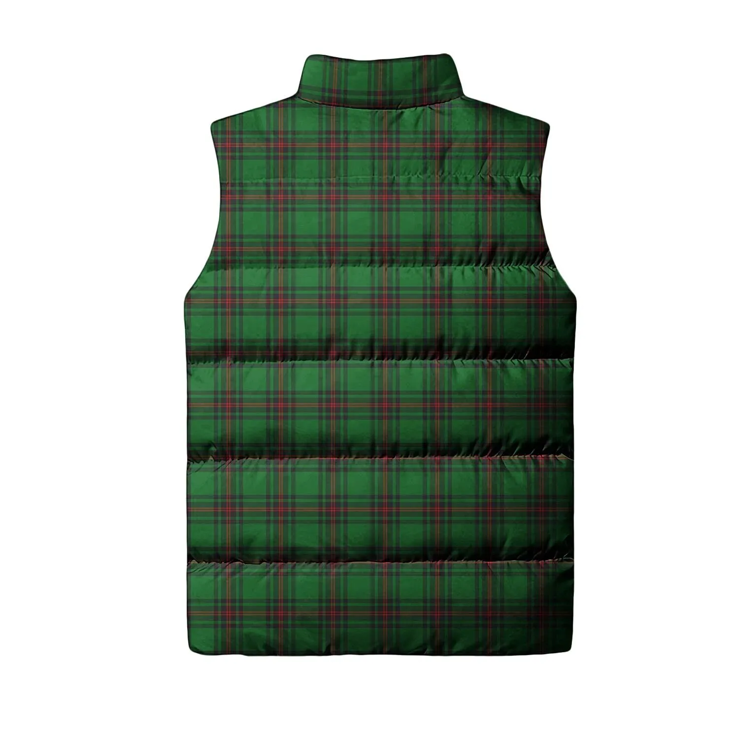 Anstruther Tartan Sleeveless Puffer Jacket with Family Crest