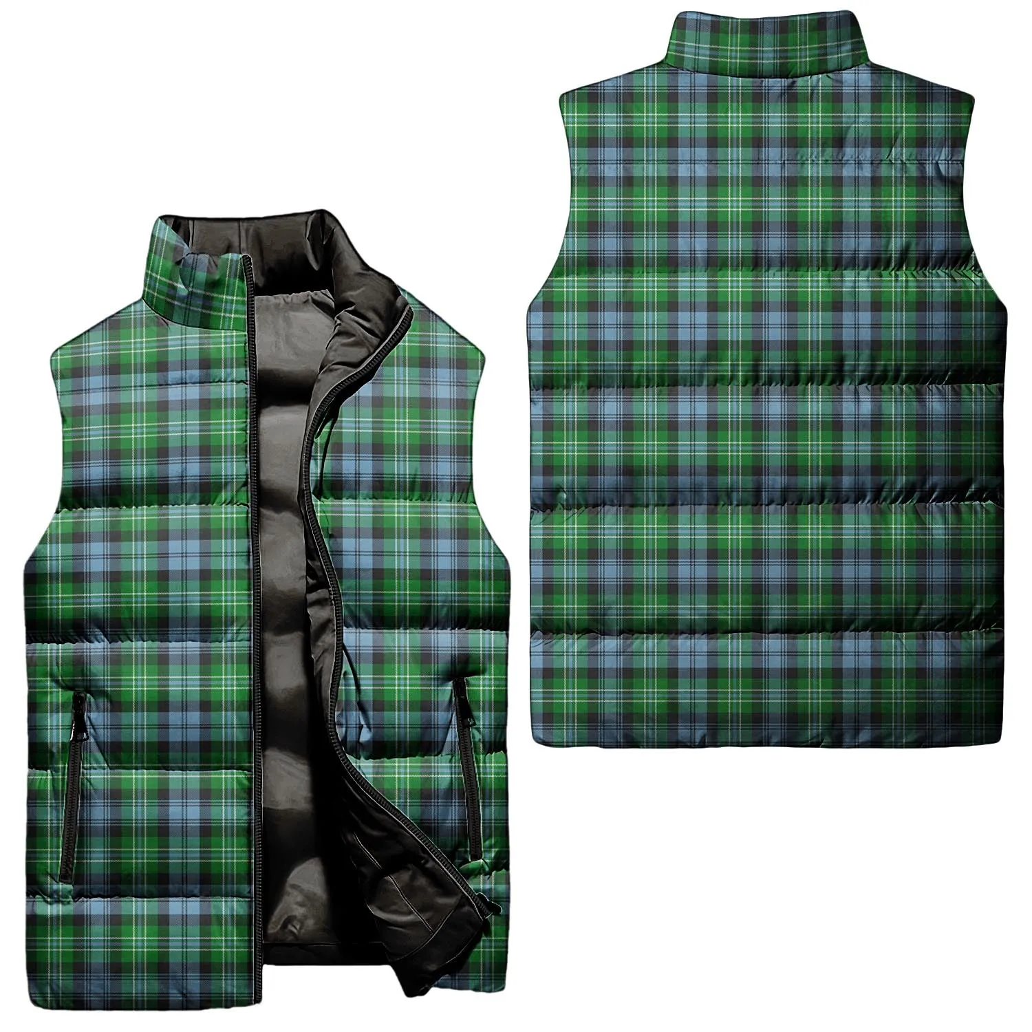 Arbuthnot Ancient Tartan Sleeveless Puffer Jacket