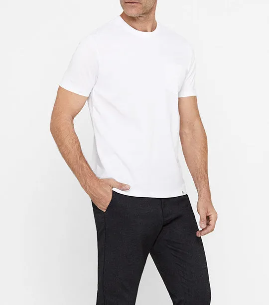 Basic Pocket T-Shirt Basic White