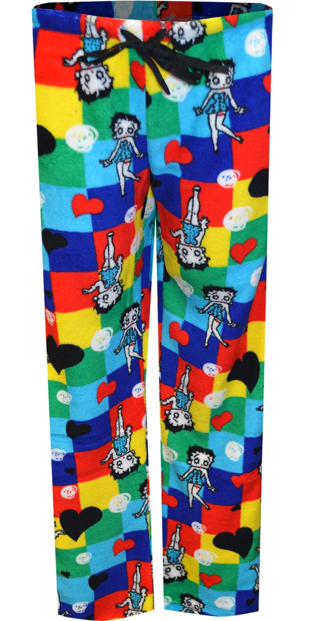 Betty Boop Colorblock Plush Lounge Pants