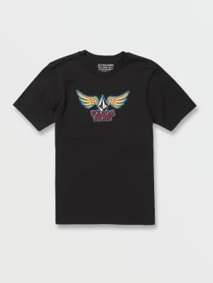 Big Boys Wingz Short Sleeve Tee - Black