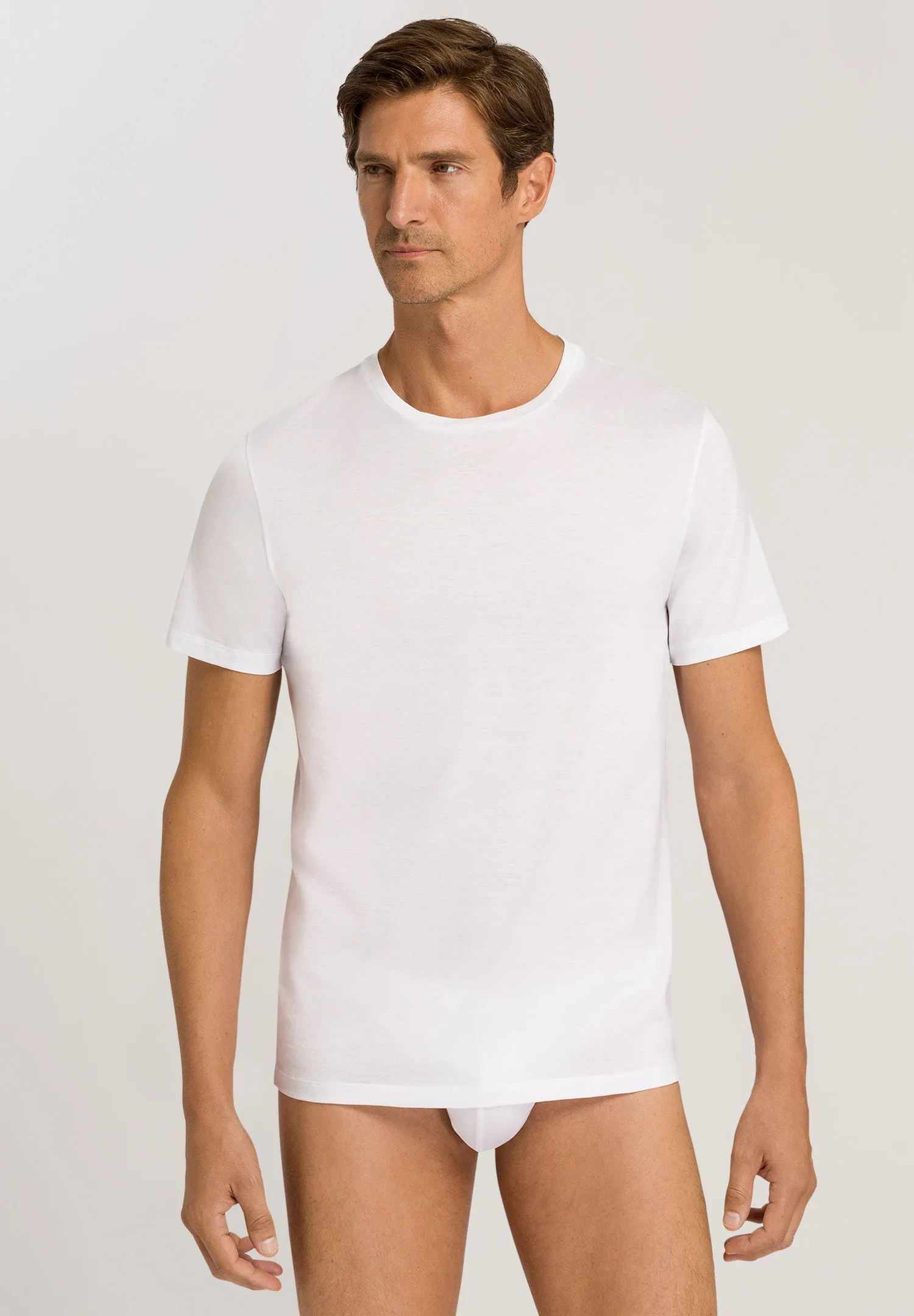 Cotton Sporty Cotton Crew Neck T-Shirt | White 73511-101