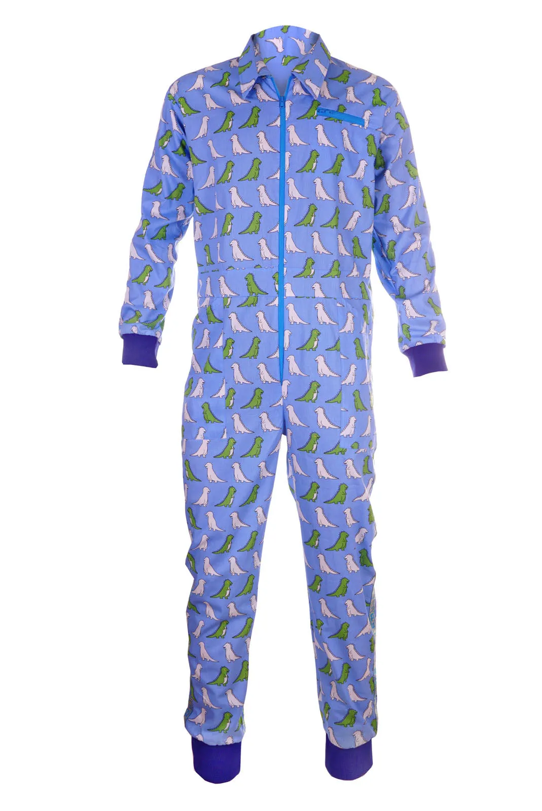 Draw me a Dino - Blue - Banging Boilersuit - Classic