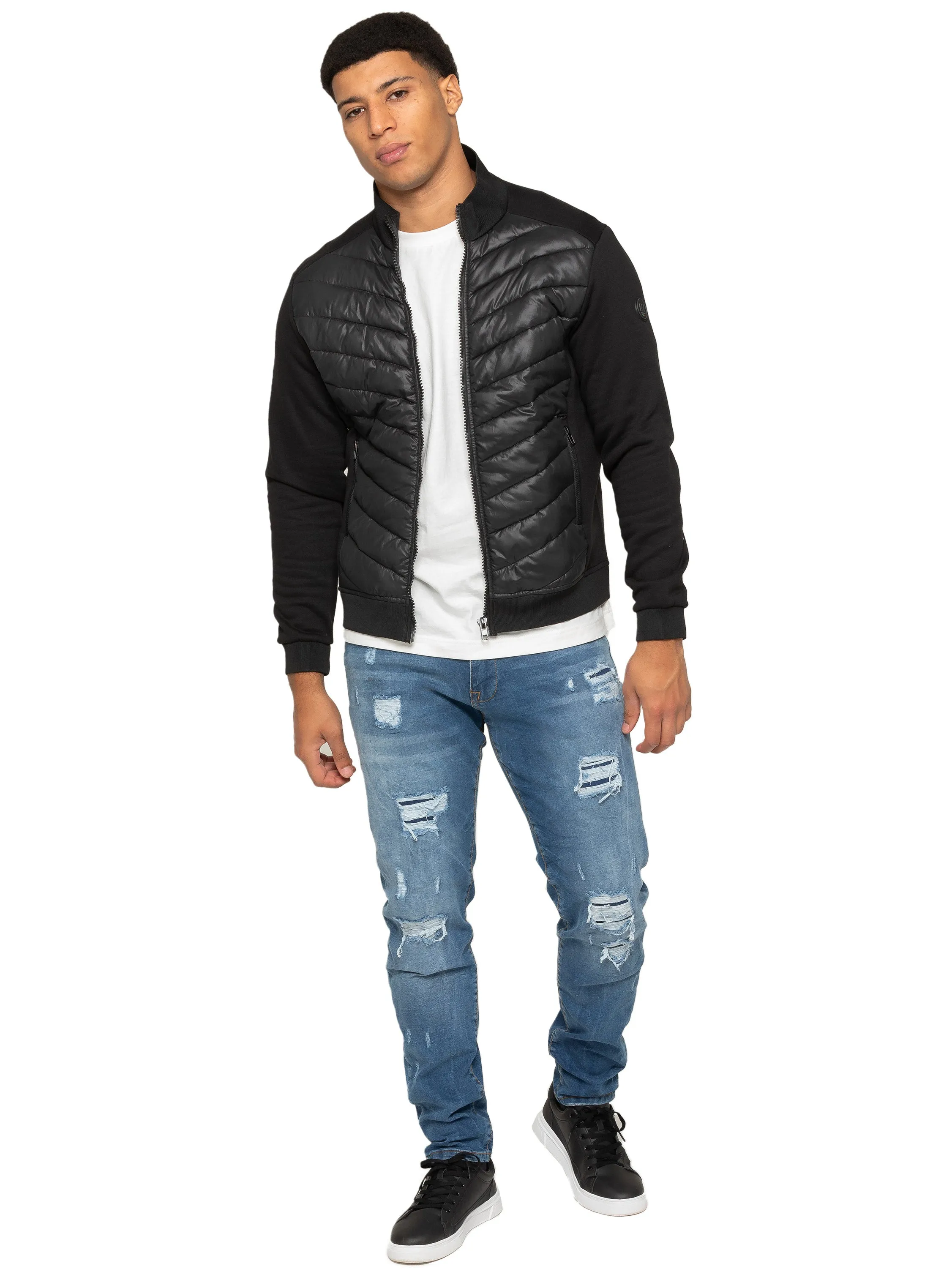 Enzo Milano | Mens Hybrid Jacket