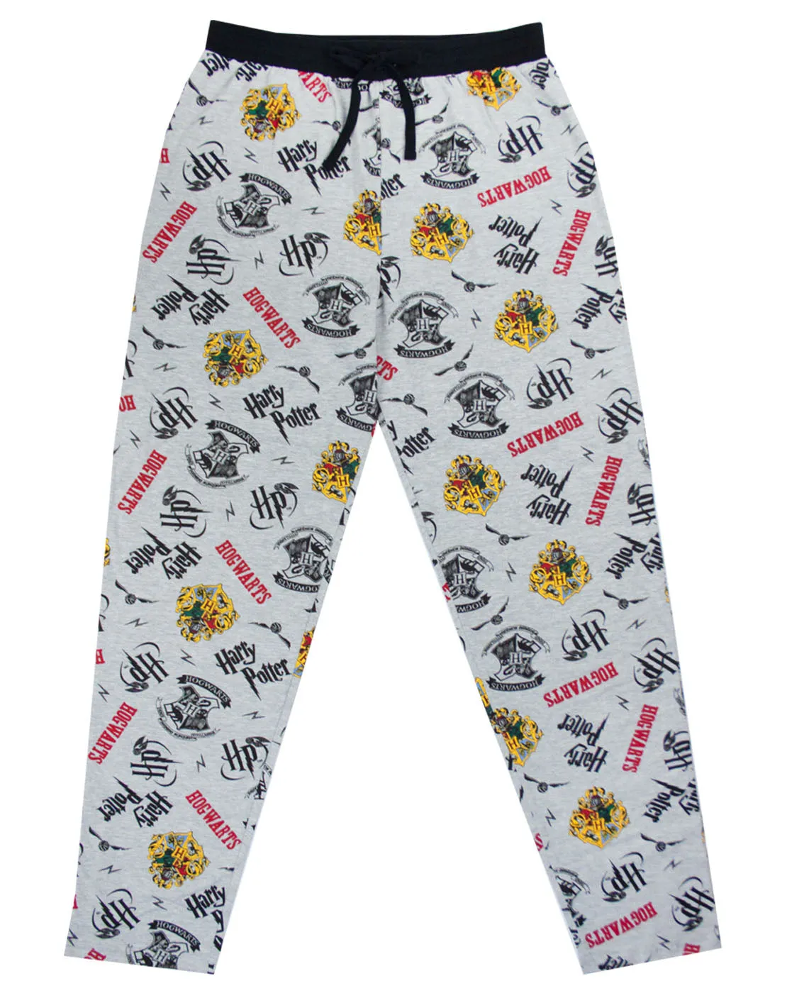 Harry Potter Hogwarts Crest Men's Lounge Pants Bottoms