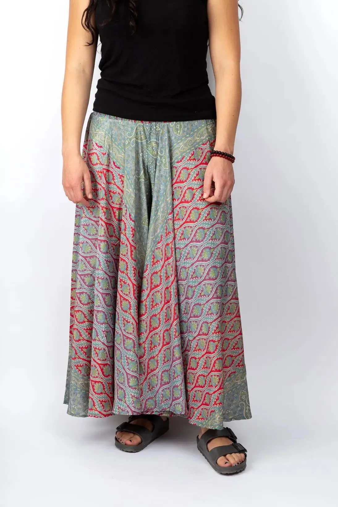 Hera Wide Leg Pants Green