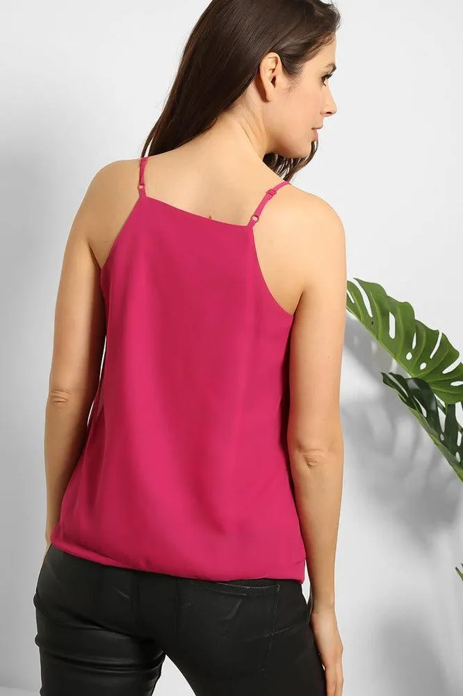 Hot Pick Layered Chiffon Cami Top