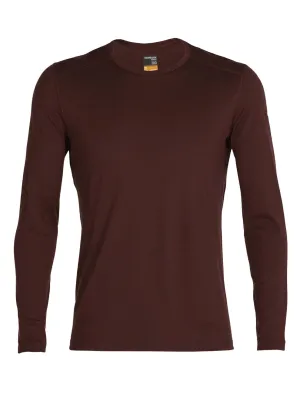 Icebreaker Mens 200 Oasis LS Crewe Espresso