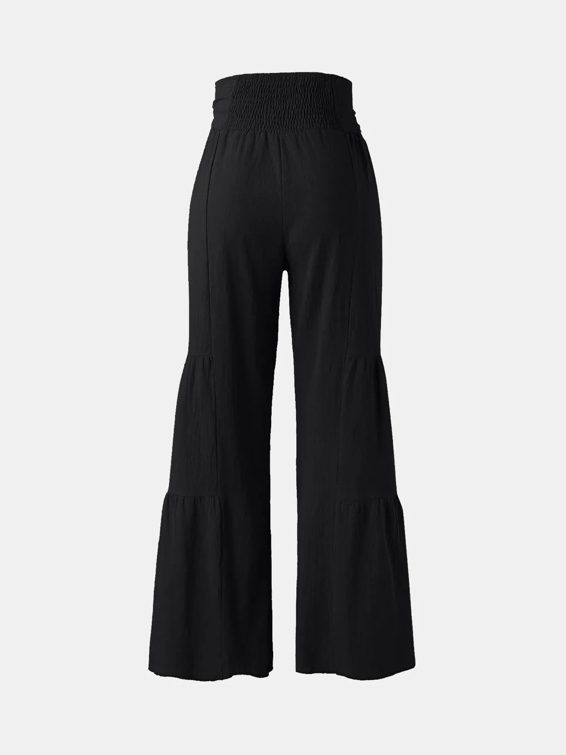 Joanne Ruched Wide Leg Pants