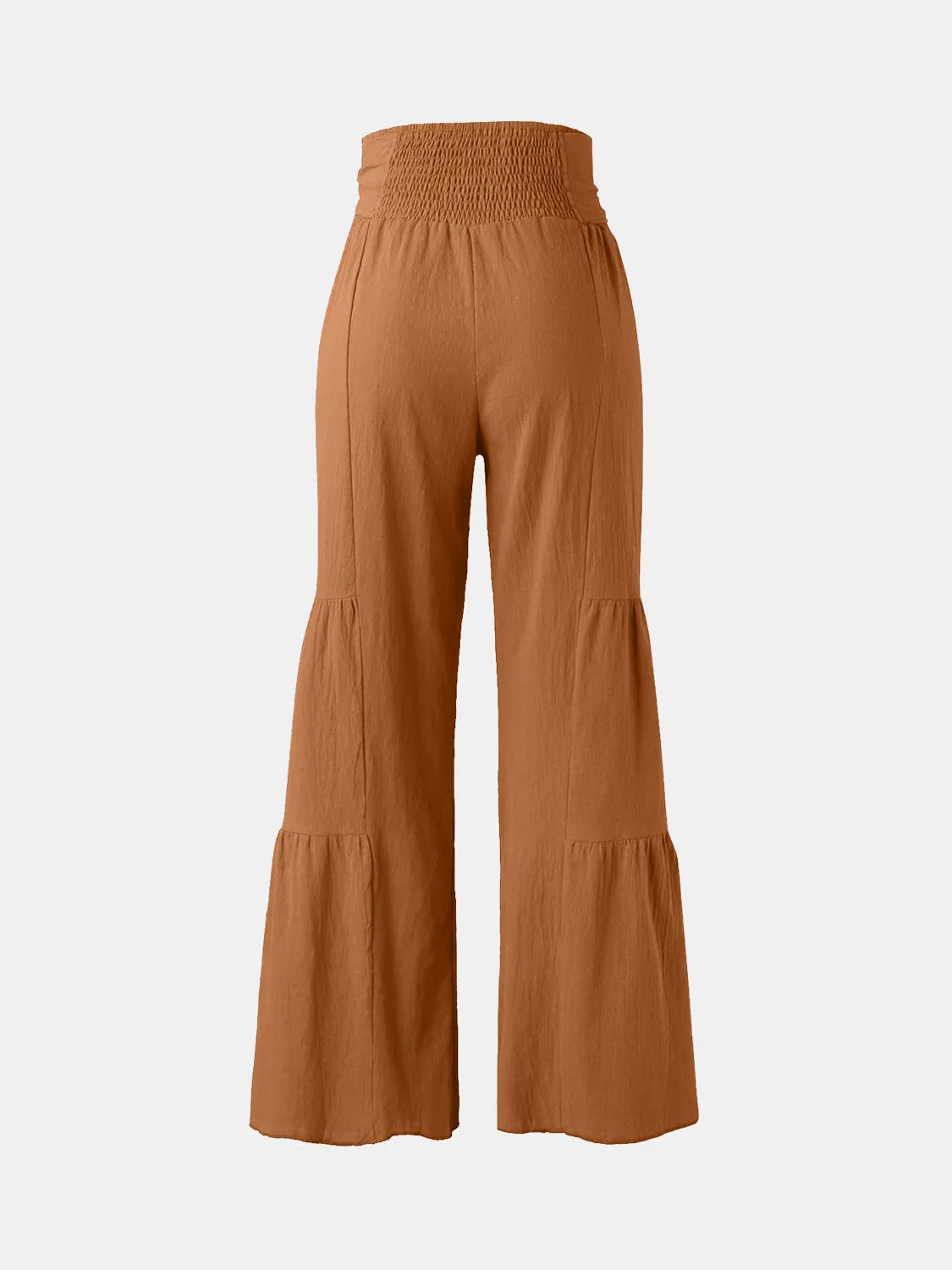 Joanne Ruched Wide Leg Pants