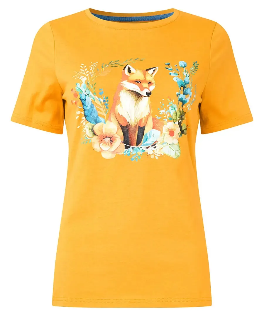 Joe Browns 12 Ochre Foxy T-Shirt