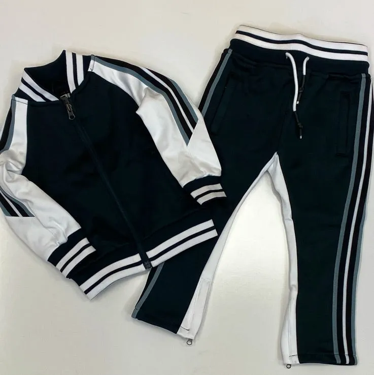 Jordan craig- color block tracksuit w. stripes (kids)