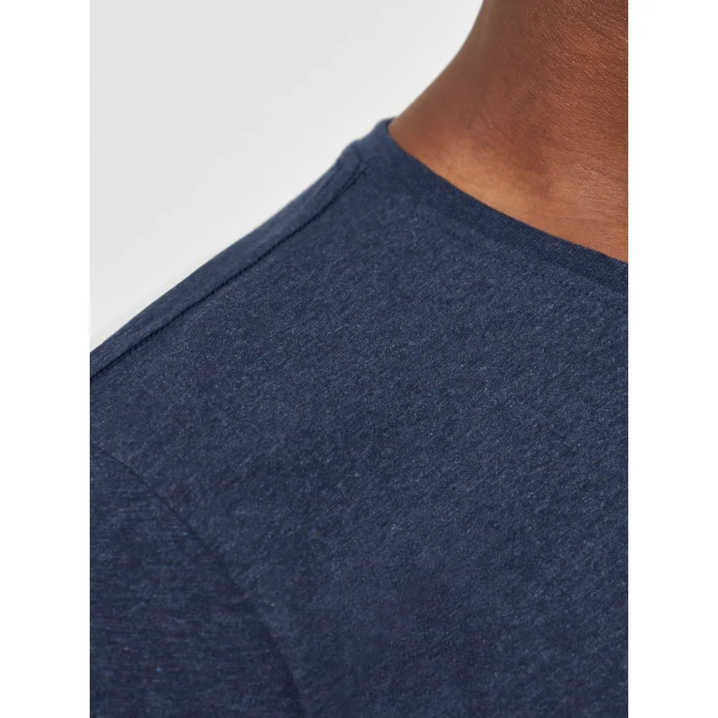 KCA 1010113 Regular fit basic t-shirt 1257 insigna blue men