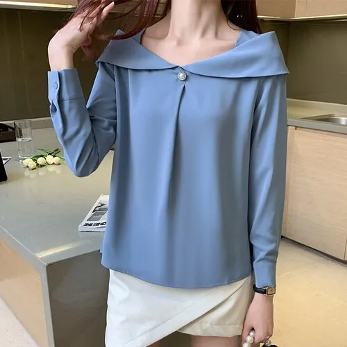 Korean Chiffon Women's Top