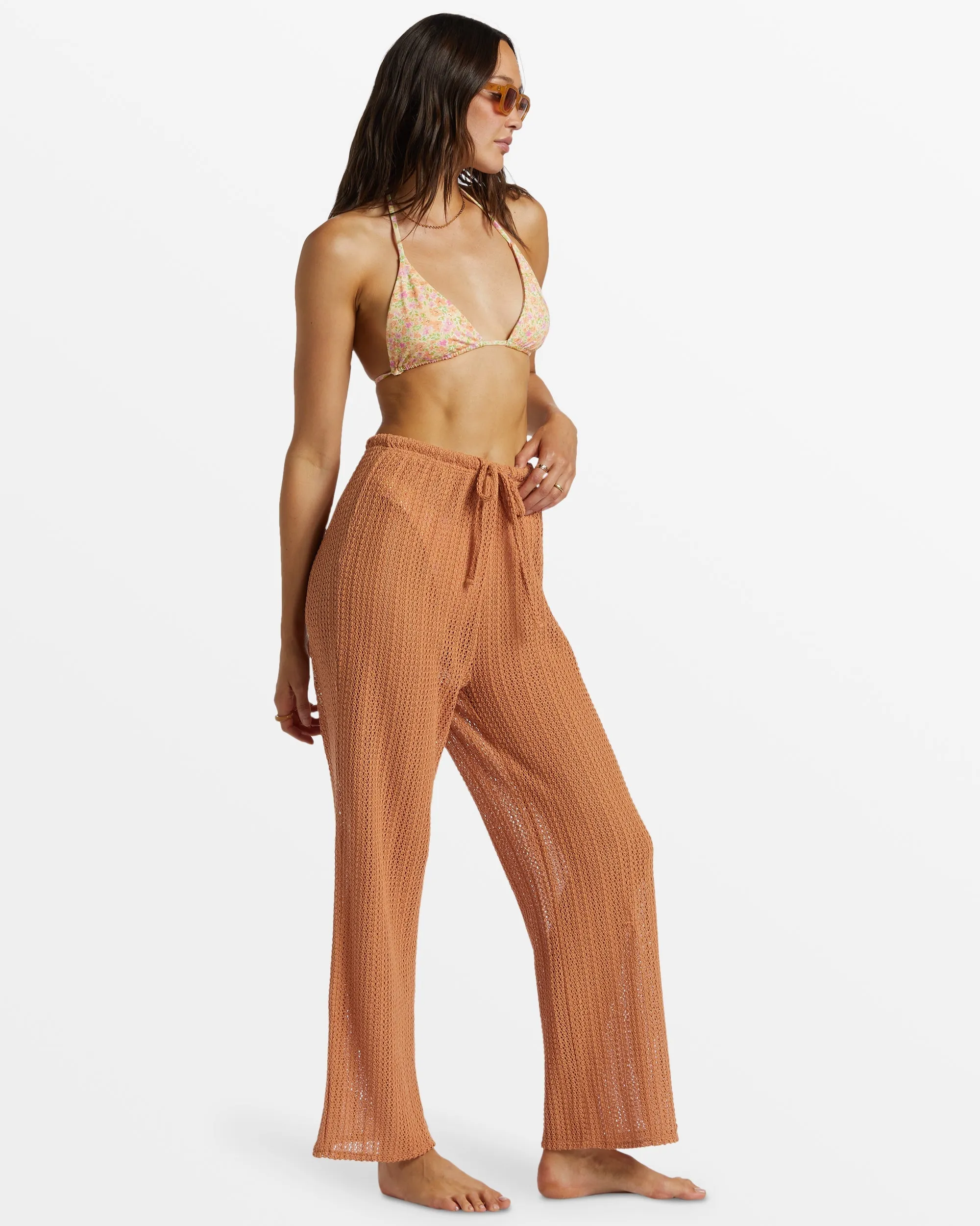 Largo Beach Pant Cover Up - Toffee