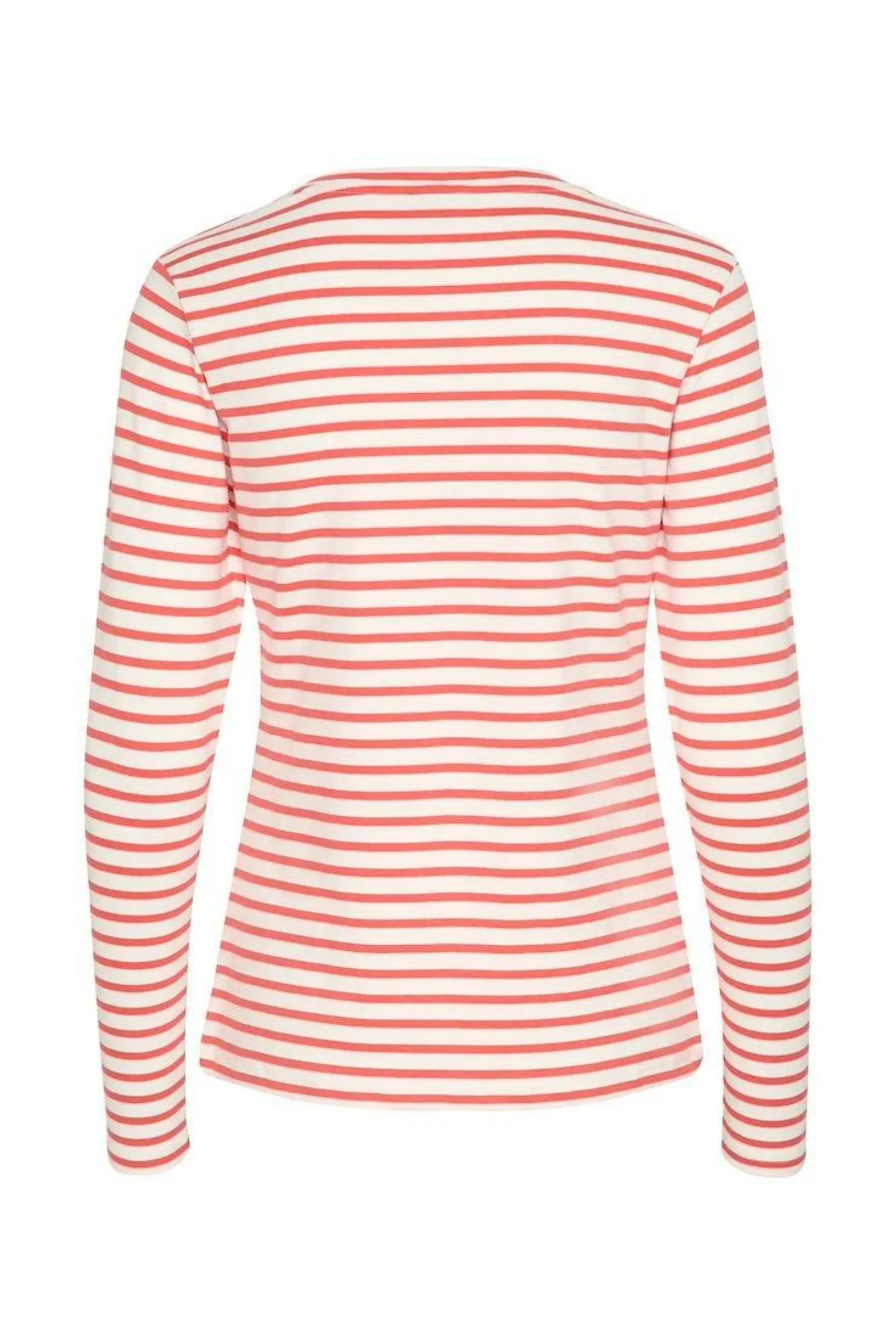 Liddy T-Shirt | Chalk/Red Stripe