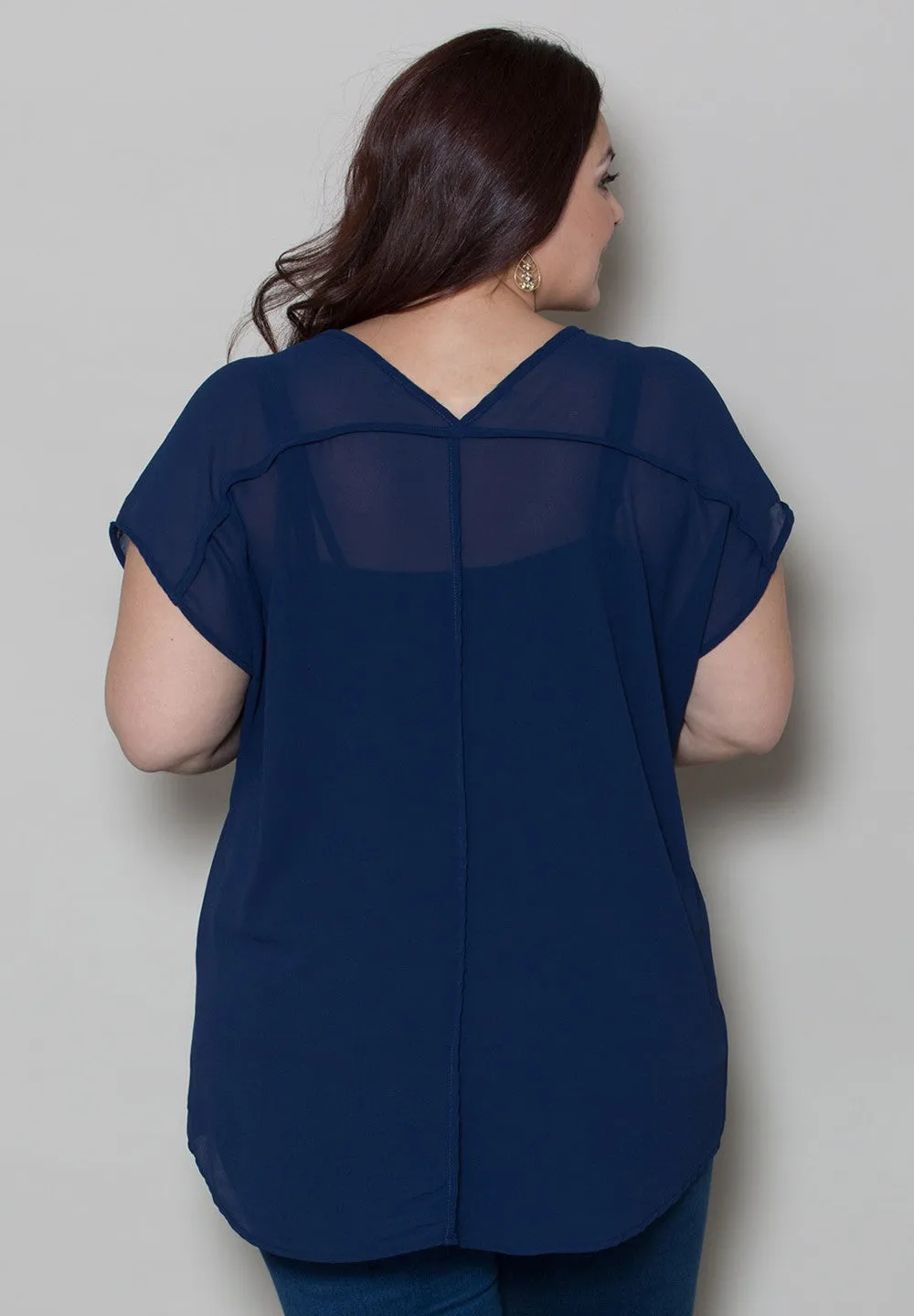 Lillian Chiffon Top