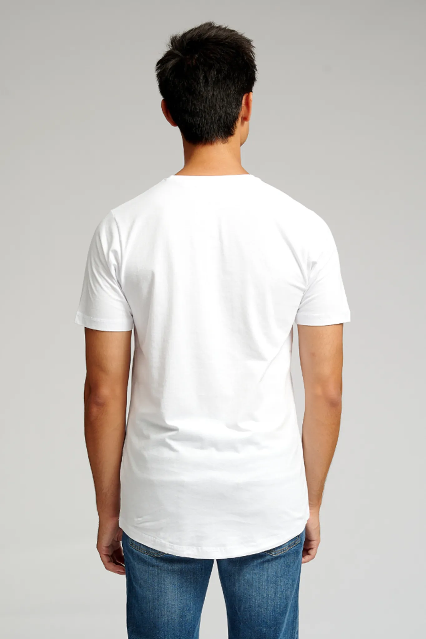 Long T-shirt - White