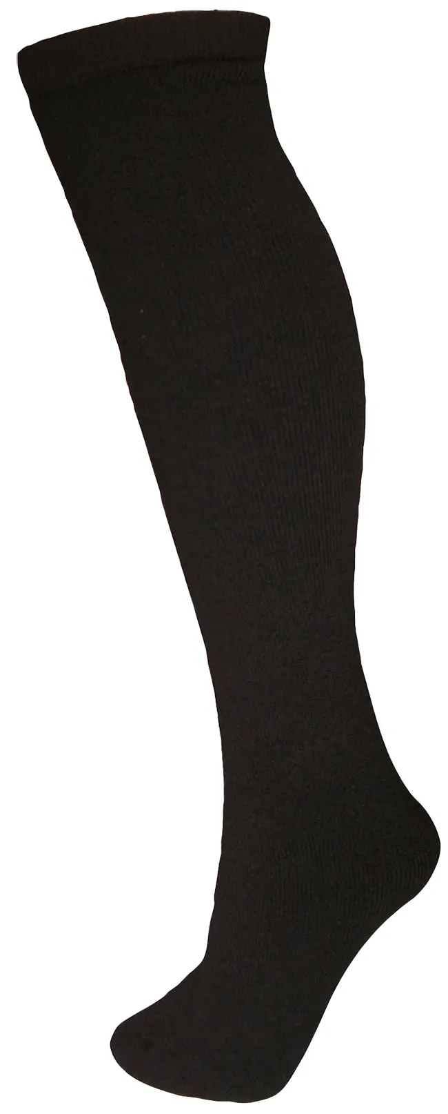 Manby Ski Accessories Kids Essential Thermal Ski Sock Black