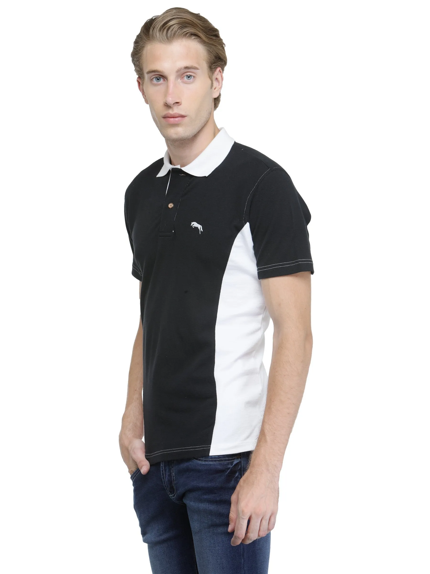 Men Short Sleeve Polo T-Shirt