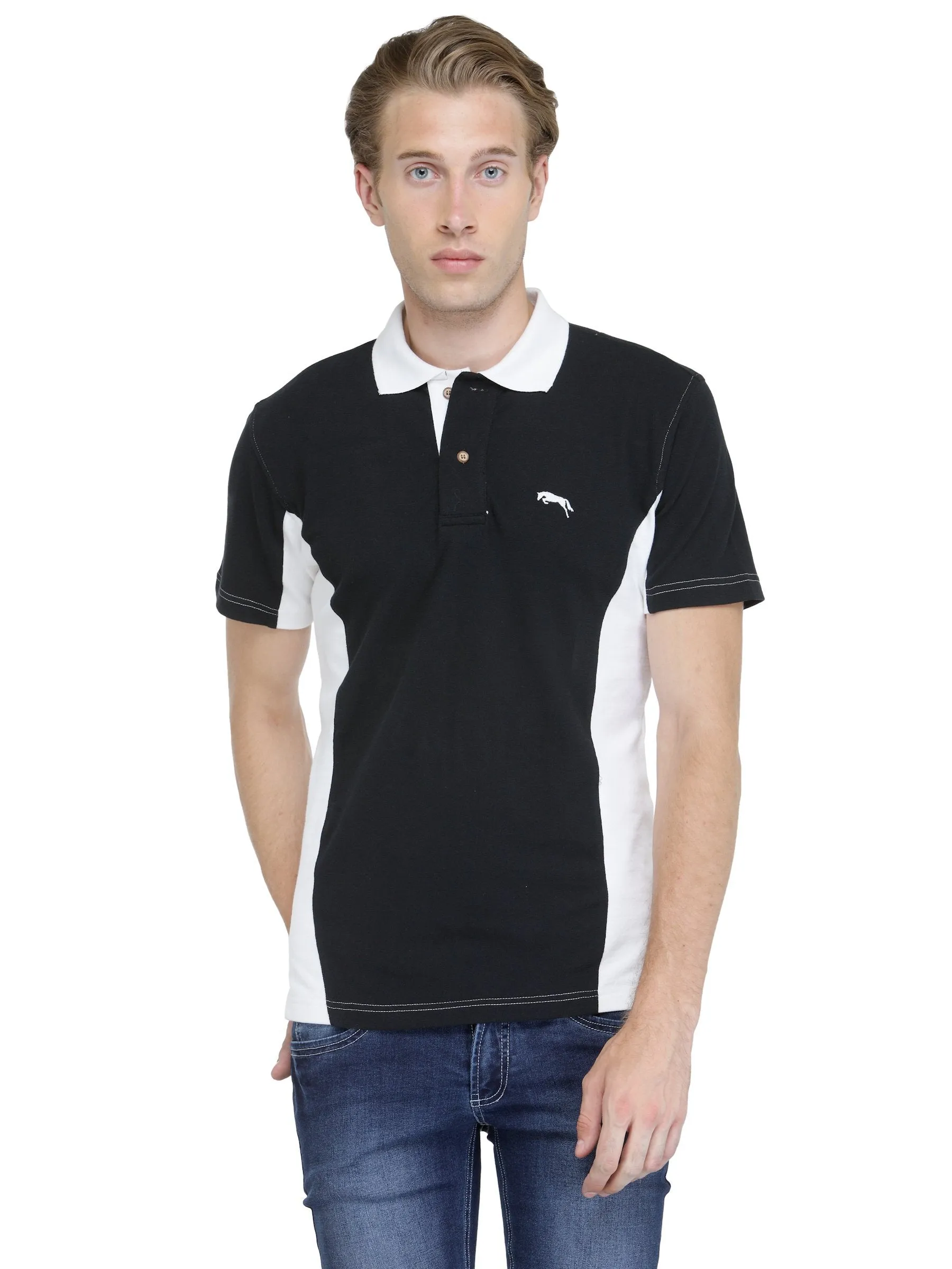 Men Short Sleeve Polo T-Shirt