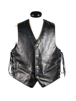 Original Leather Side Laced Vest