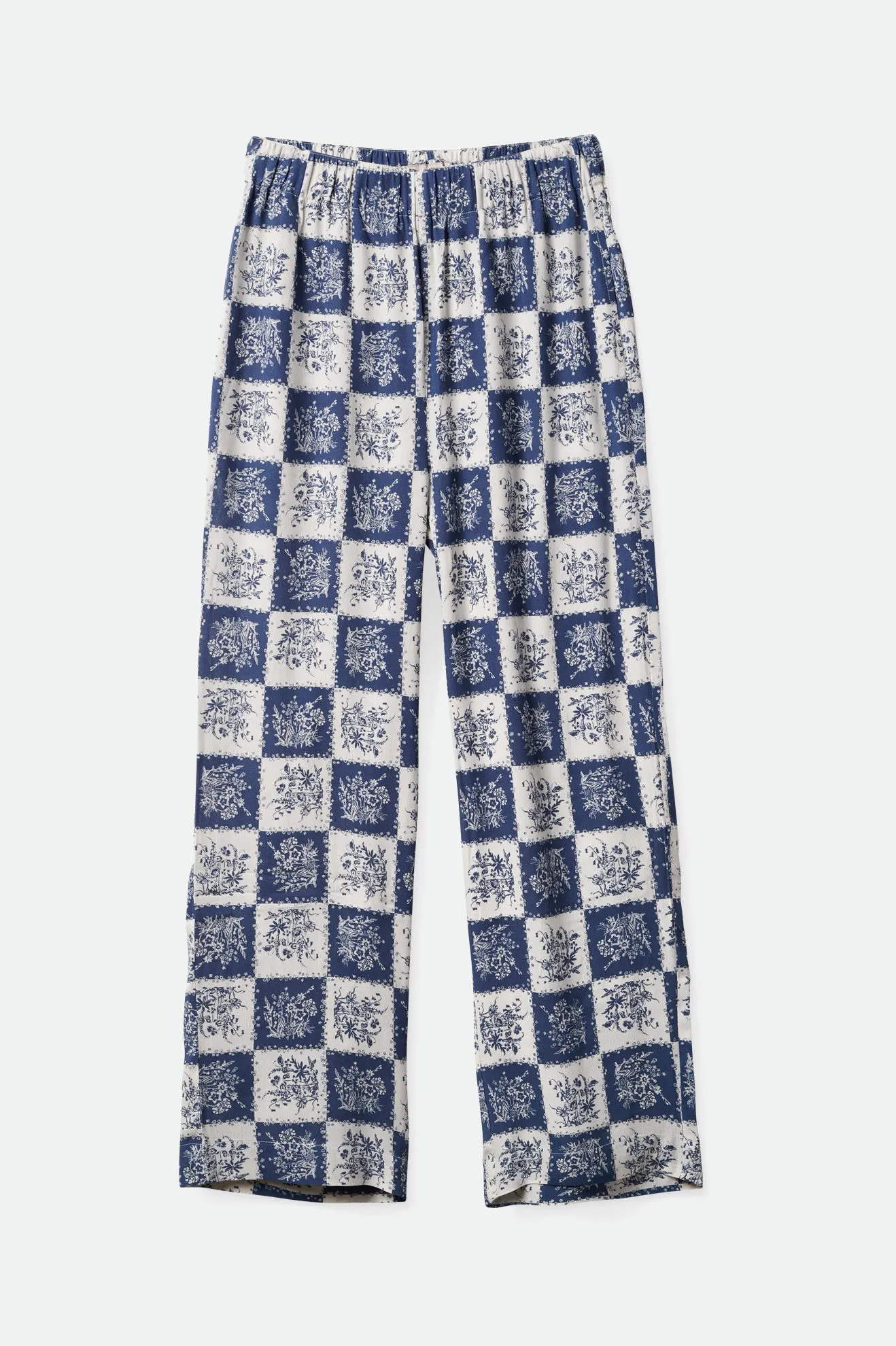 Patchwork Crop Pant - Joe Blue