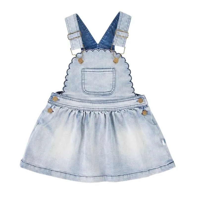 Peggy Cleo Pinafore Denim