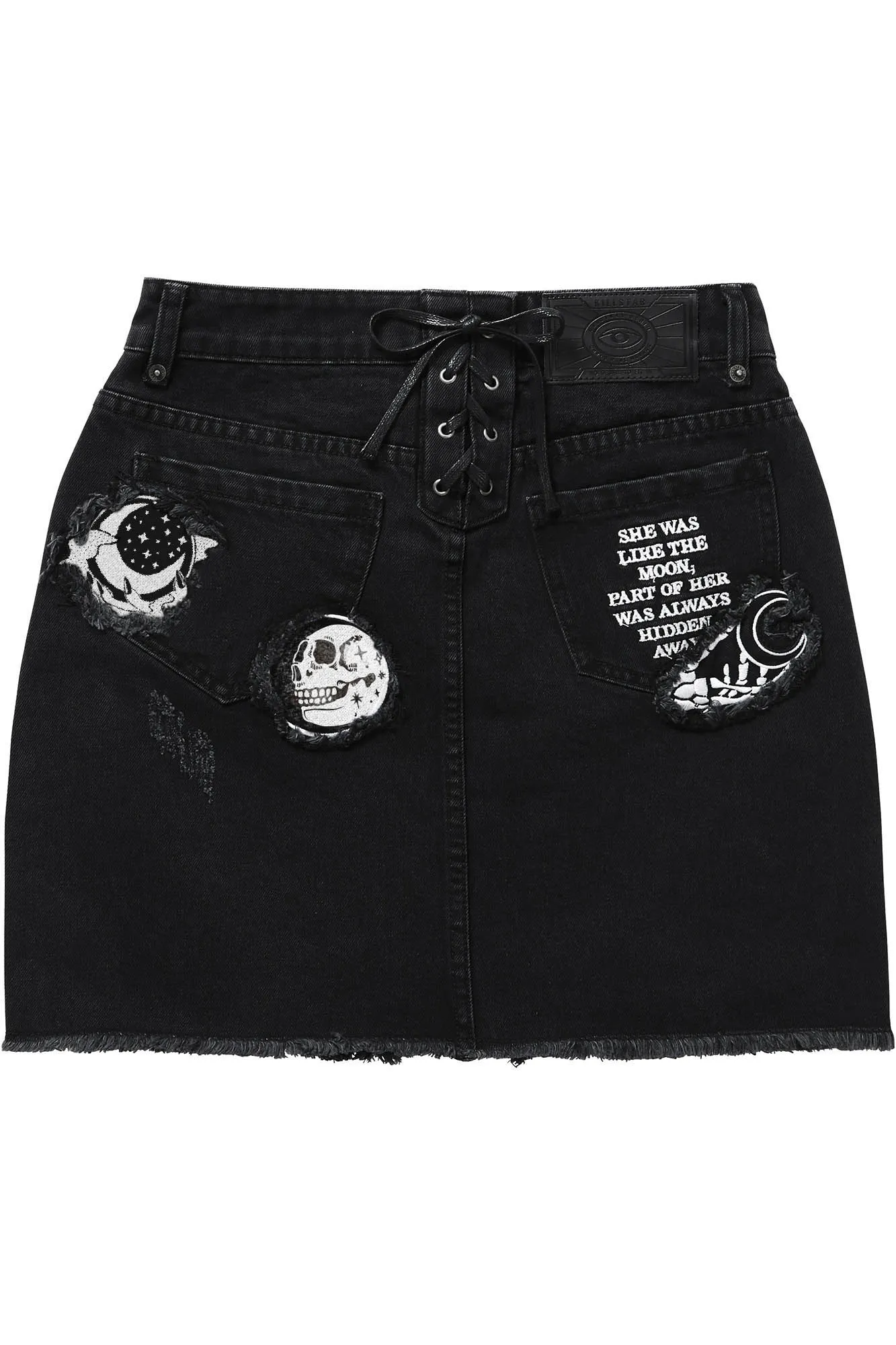 Phased Out Denim Skirt [B]