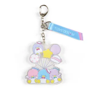 Sanrio Tuxedo Sam, Pam and Tam keyring