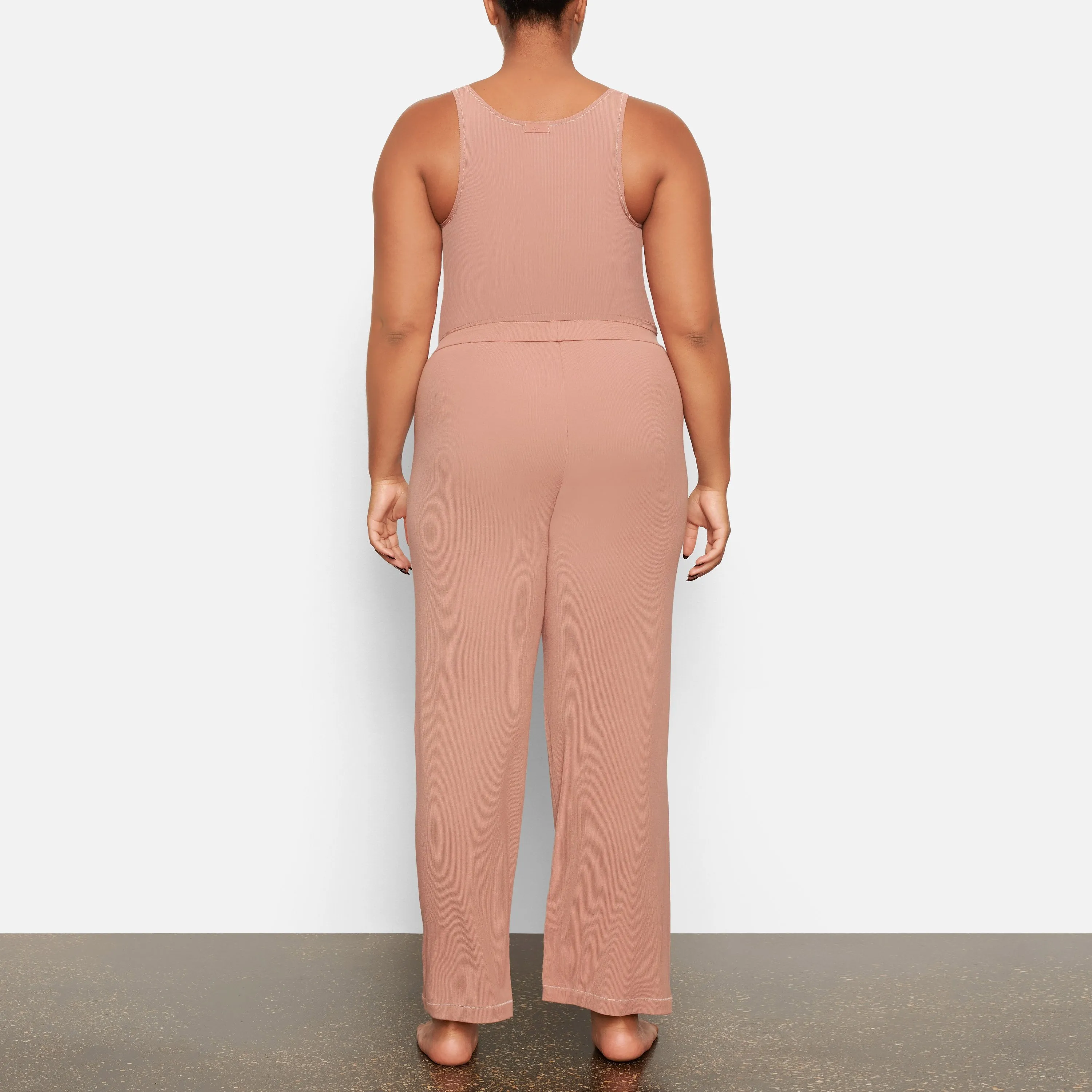 SOFT LOUNGE SLEEP PANT | ROSE CLAY