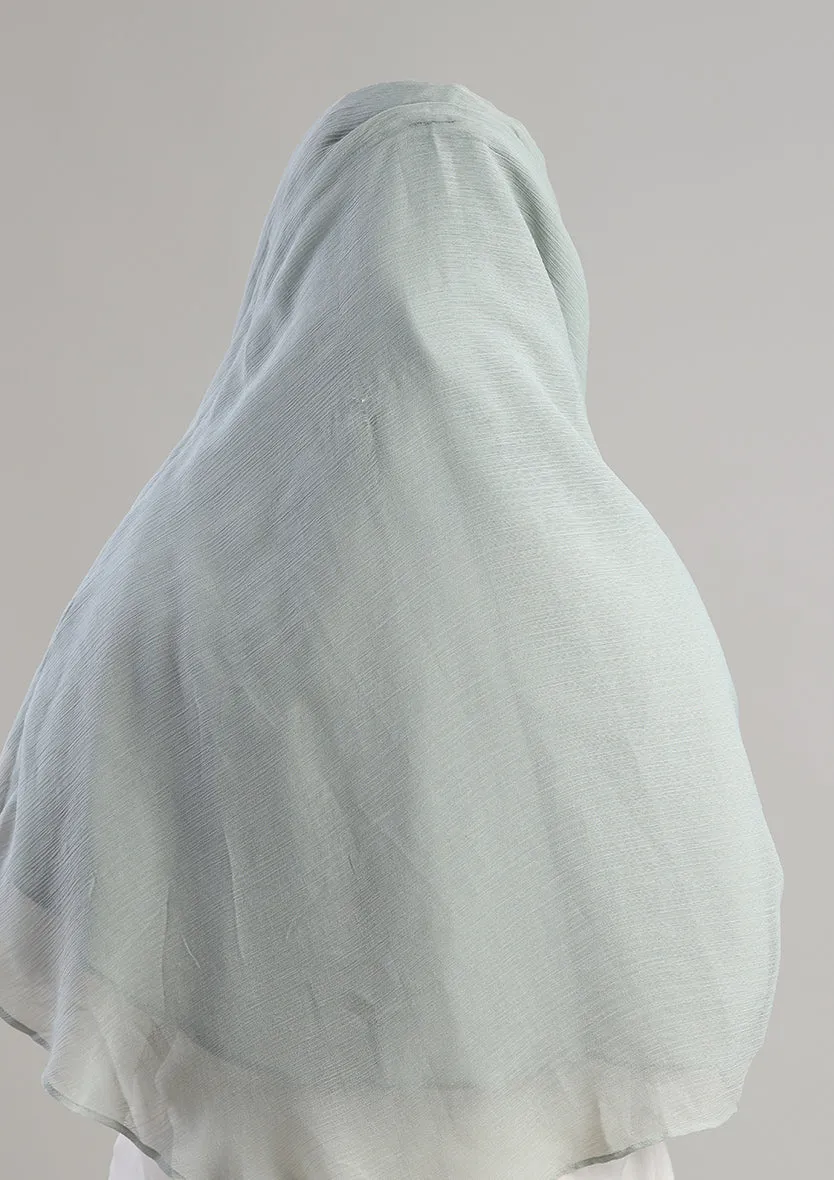 Soft Sage Instant Hijab With Inner