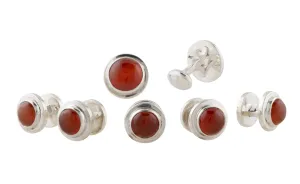 Stud & Cufflink Set Carnelian - Success