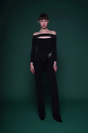 THAIS VELVET JUMPSUIT