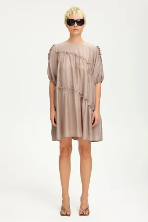 Thea Short Dress in String