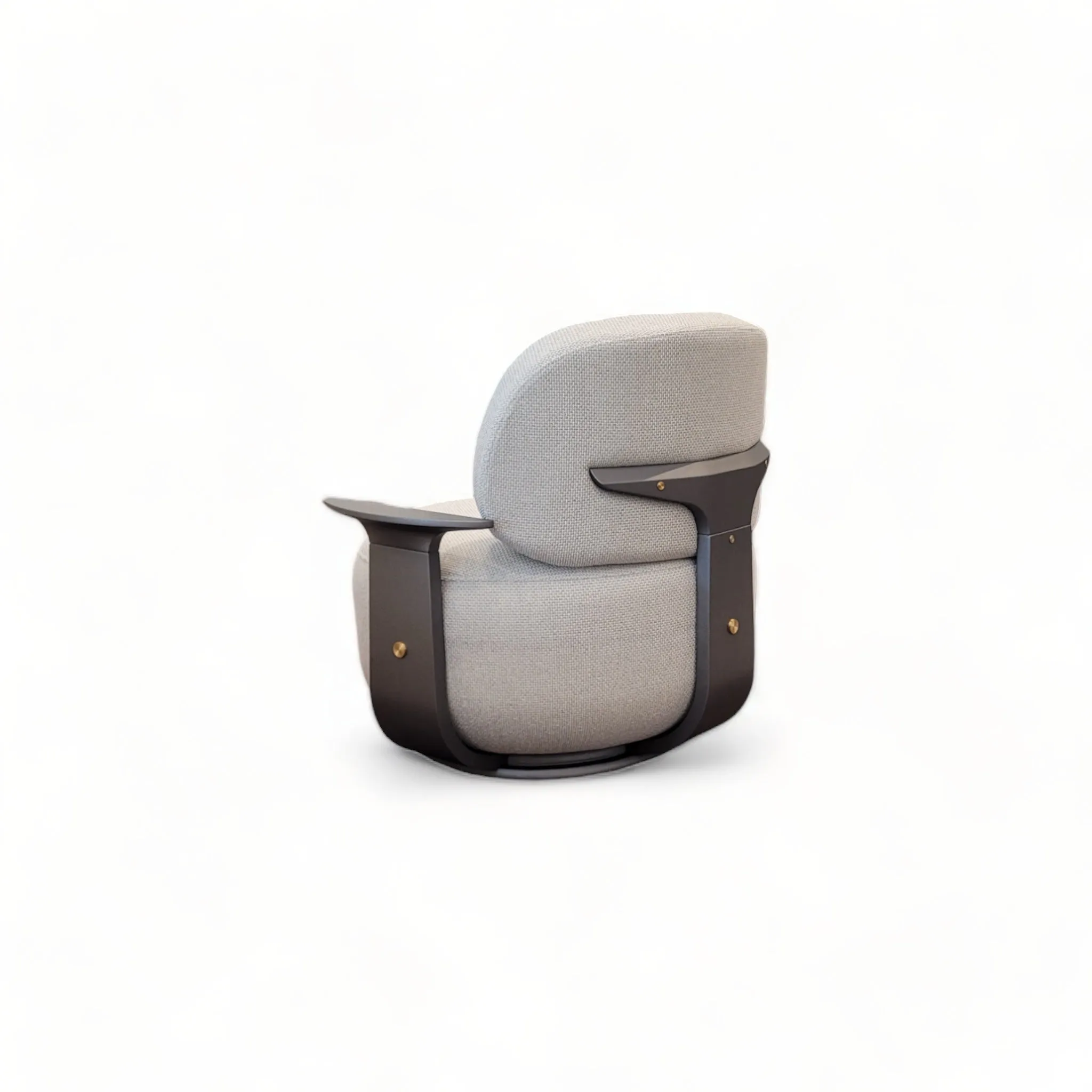 Uba Grey Lounge Chair