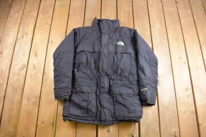 Vintage 1990s The North Face Hyent Boys Size Black Puffer Jacket